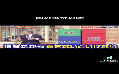 麻生太郎国民の借金の嘘